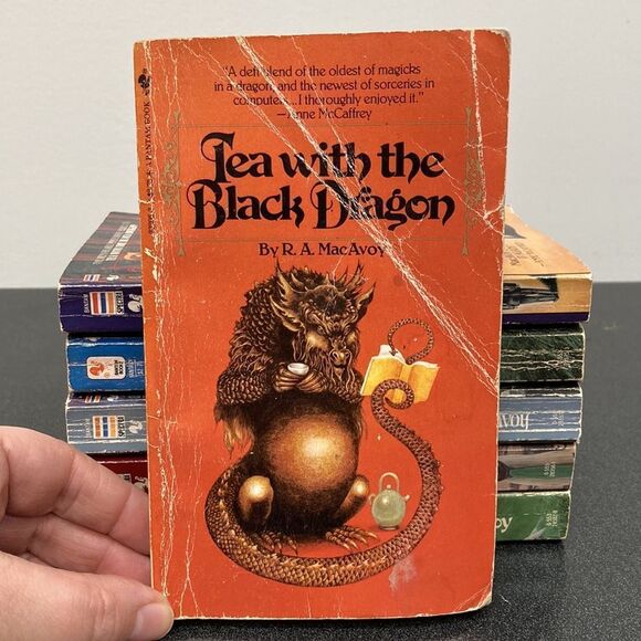 R.A. MacAvoy Vintage 1980s Lot of 6 Softcover Fantasy Science Fiction Books‎ - Picture 2 of 16